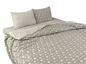 Set de lenjerie de pat din microfibra Runo