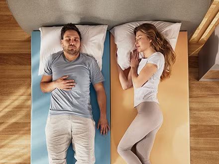 Saltea cu reglaj fermitate duala