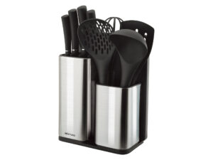 Set de cutite cu suport Delimano Dolcevita (12 un.)