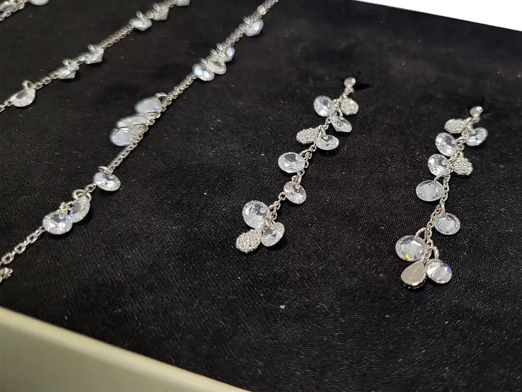 Set bijuterii OKTO Rainfalls (argint 925)